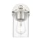 Z-Lite Thayer Vanity, 1-Light, 4.75 In.W x 5.75 In.L x 8.75 In.H, Brushed Nickel/Clear 742-1S-BN - alternate 8